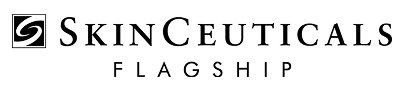SkinCeuticals logo in black text.